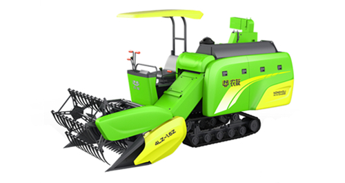 四川用戶來農(nóng)友機(jī)械親身體驗4LZ-1.6Z小型大豆聯(lián)合收割機(jī)